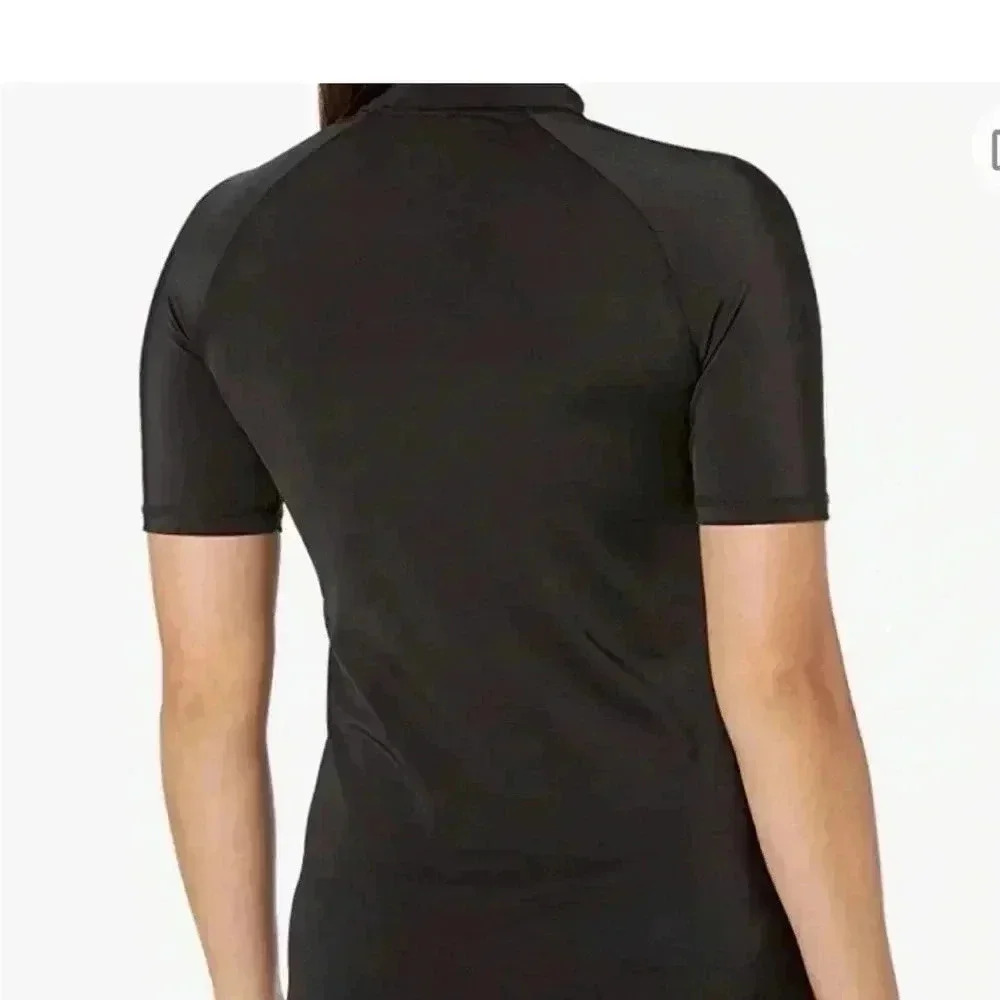Kanu Surf Breeze UPF 50+ sun protection Rashguard swim workout Top, Short Sleeve - Picture 2 of 10